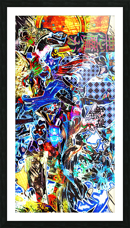 Mashups Picture Frame print