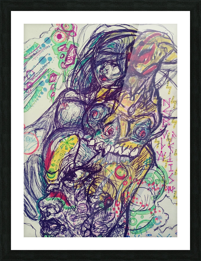 The AllMother Picture Frame print