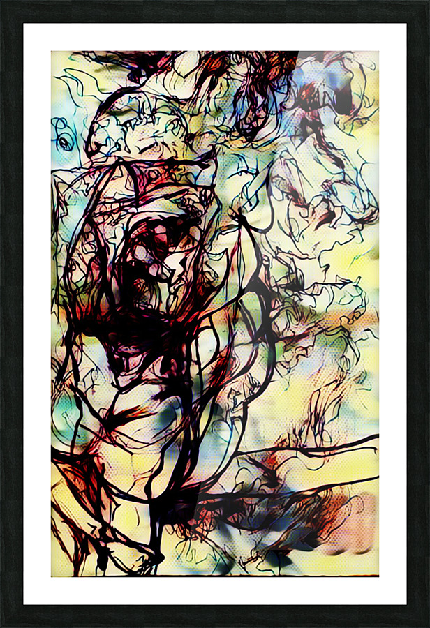 Sketches in session Picture Frame print