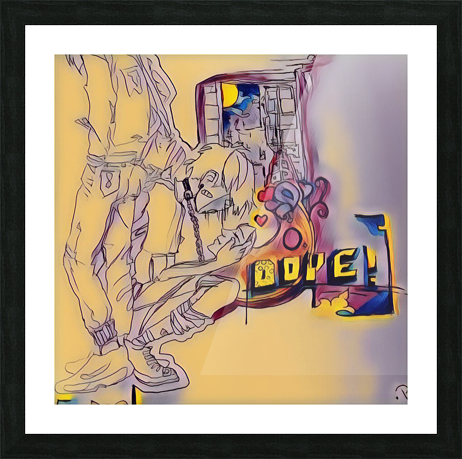 Dope Sick... Picture Frame print