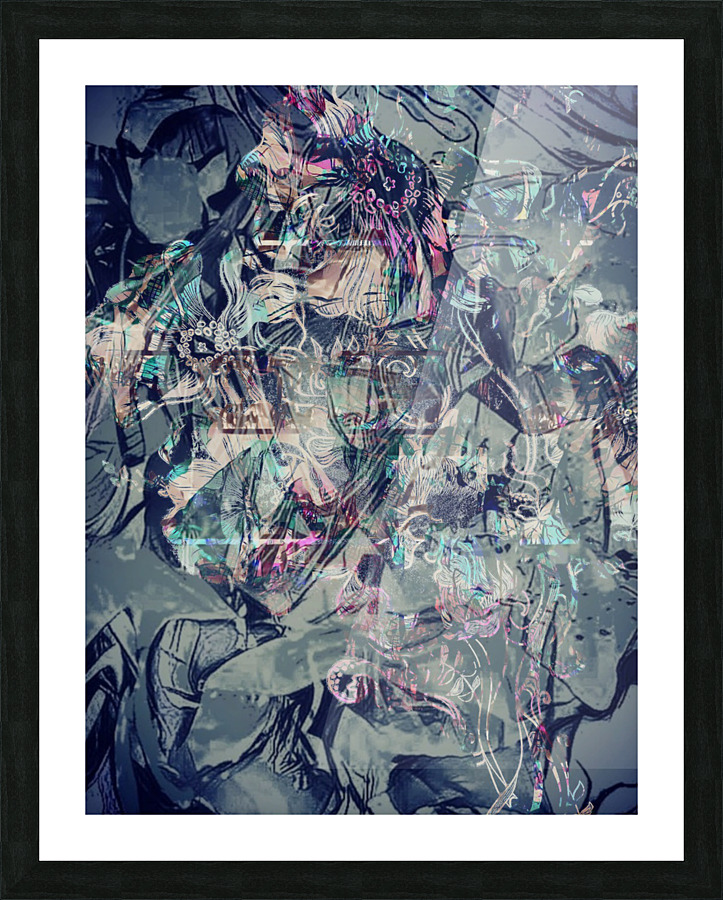 Flowers In Bloom Picture Frame print