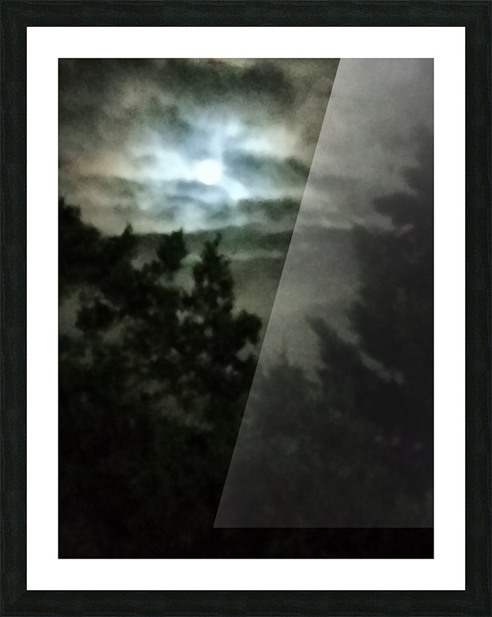 One sleepless night Picture Frame print