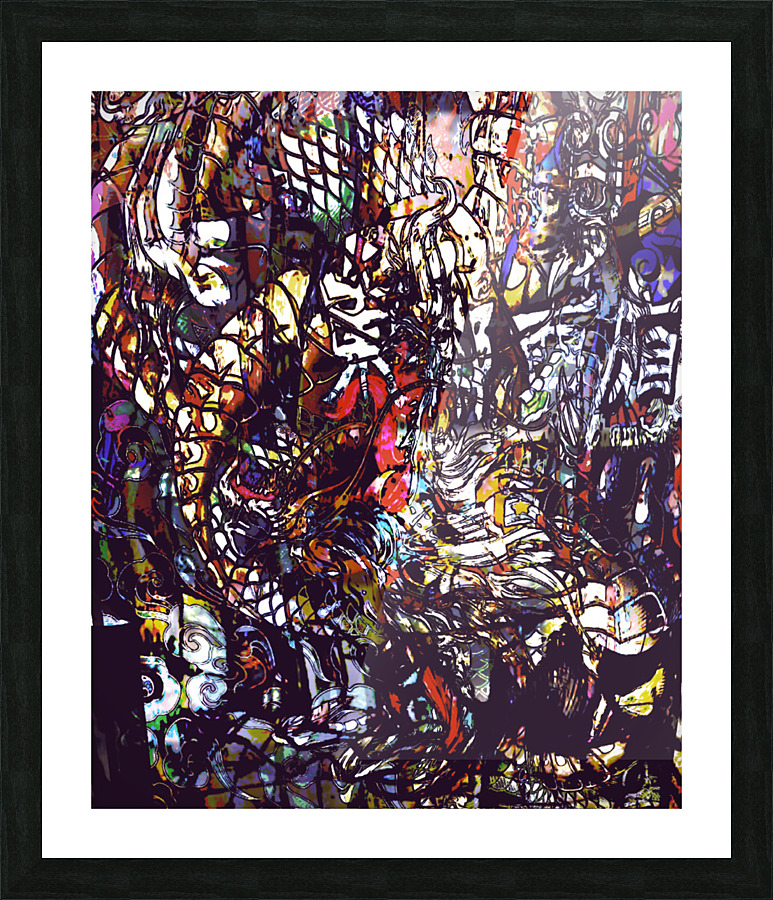 Great Wavez Picture Frame print