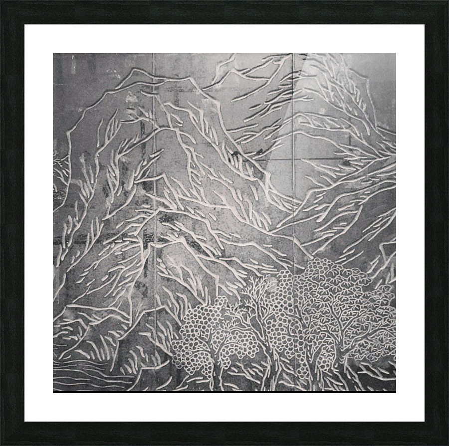 Five Fingers Mountain Picture Frame print