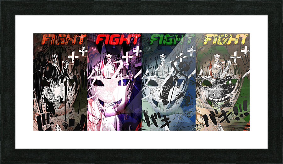 Go Shonen Force go Picture Frame print