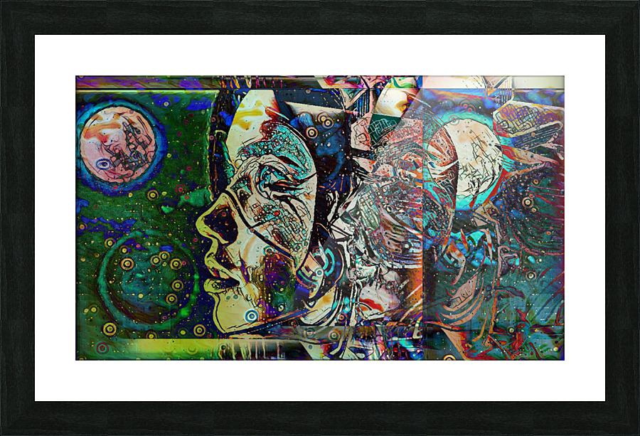 Celestial Generation Picture Frame print