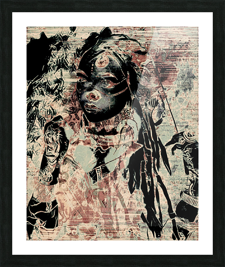 Shamanic Priestess Picture Frame print