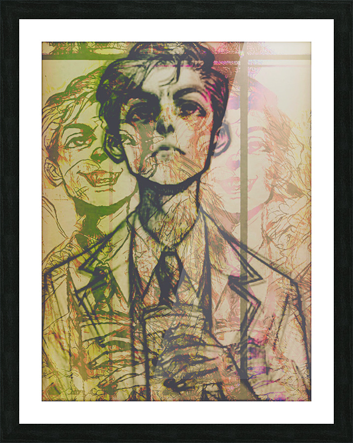 Jekyll and Hyde Picture Frame print