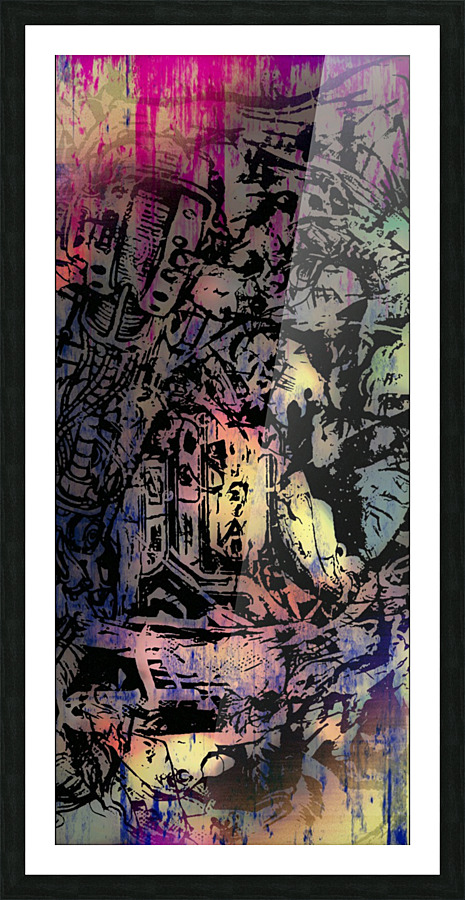 Mad Sciences Laboratory Picture Frame print