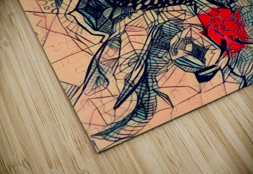 Broken hearts & Painted faces Panda s Playground puzzle