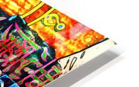 Mashups HD Metal print