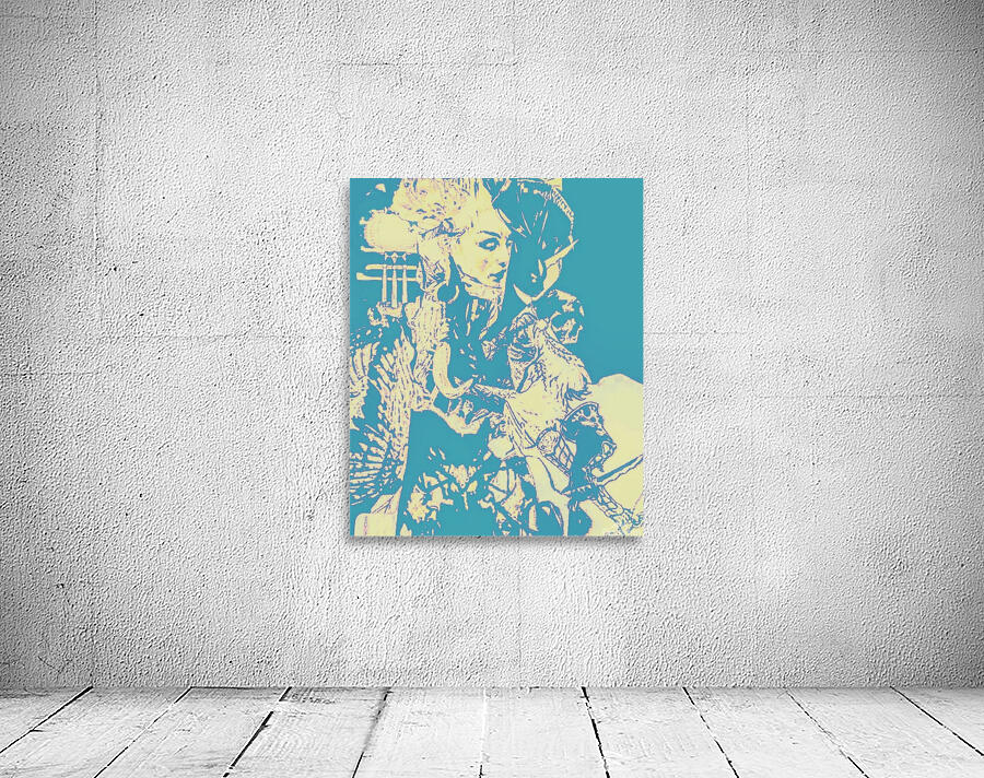 Blue Goddess Wall Preview
