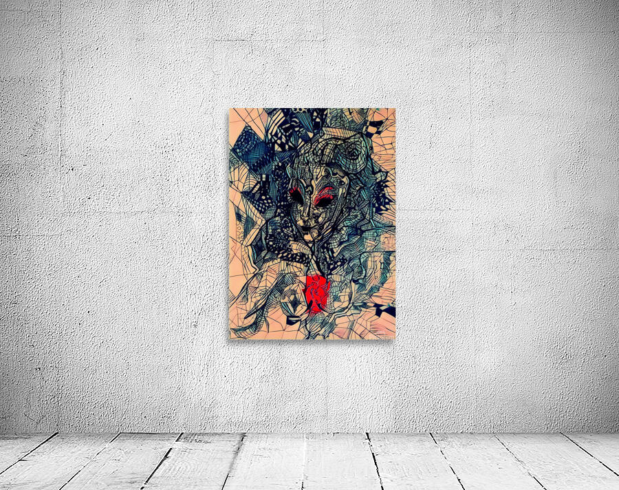 Broken hearts & Painted faces Wall Preview