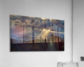 Rays Over Big Butt Mountain Acrylic Print