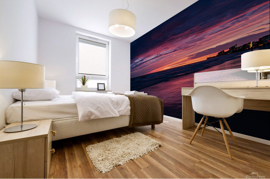 St. Pete Sunset Mural print
