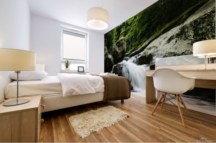 Rocky Fork Waterfall Mural print
