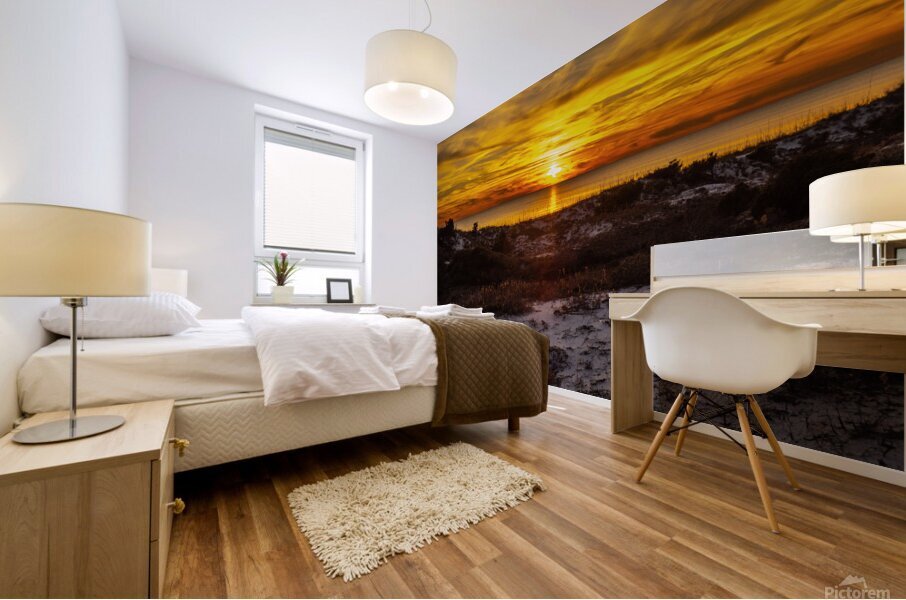 Gulf Coast Sunset 1 Mural print