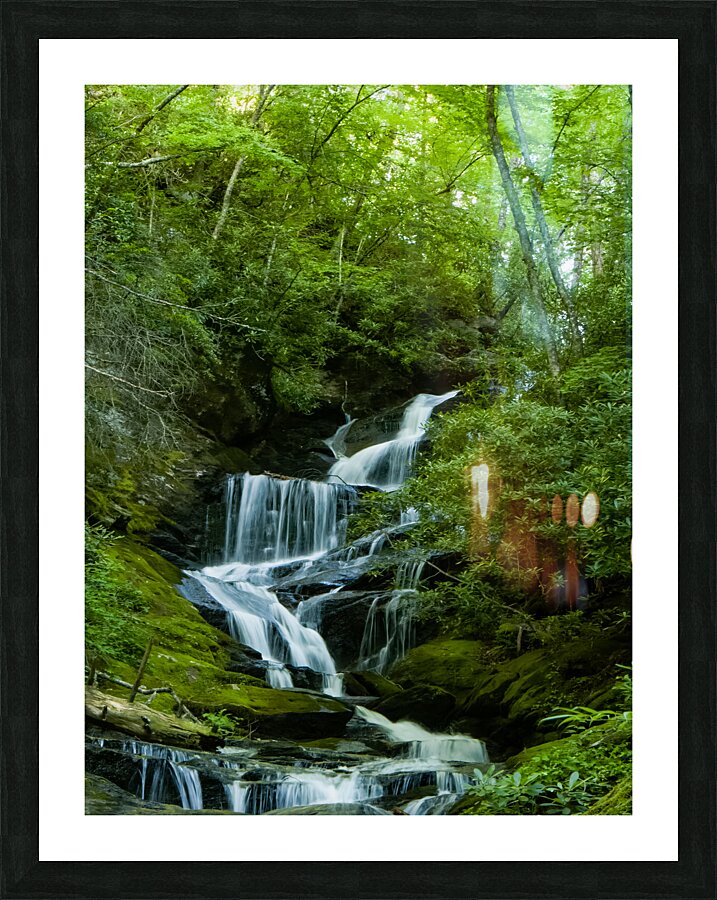 Roaring Fork Falls  4 Picture Frame print