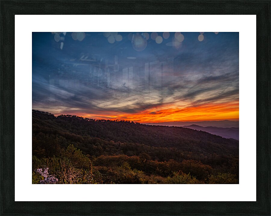 BRP Sunset  2 Picture Frame print
