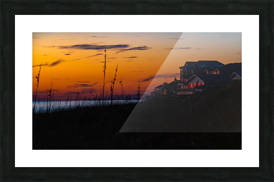 Sunset Reflecton 1 Picture Frame print