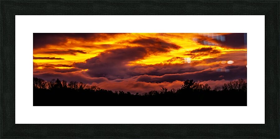 Sunset Synergy Picture Frame print