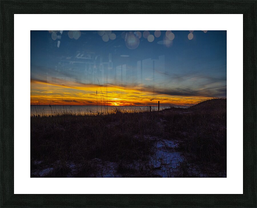 Gulf Coast Sunset 2 Picture Frame print
