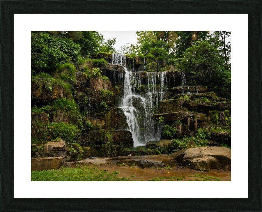 Tuscumbia Waterfall Picture Frame print