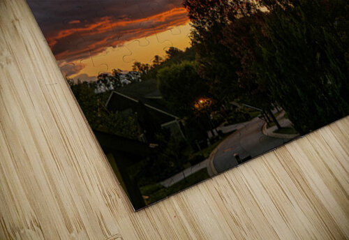 PBF Street Sunset Pope McElvy puzzle