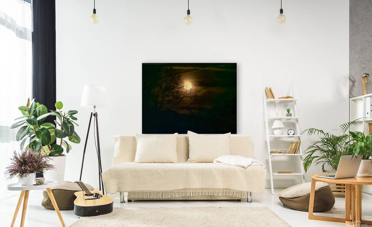 Wolf Moon Rising  2 Reproduction