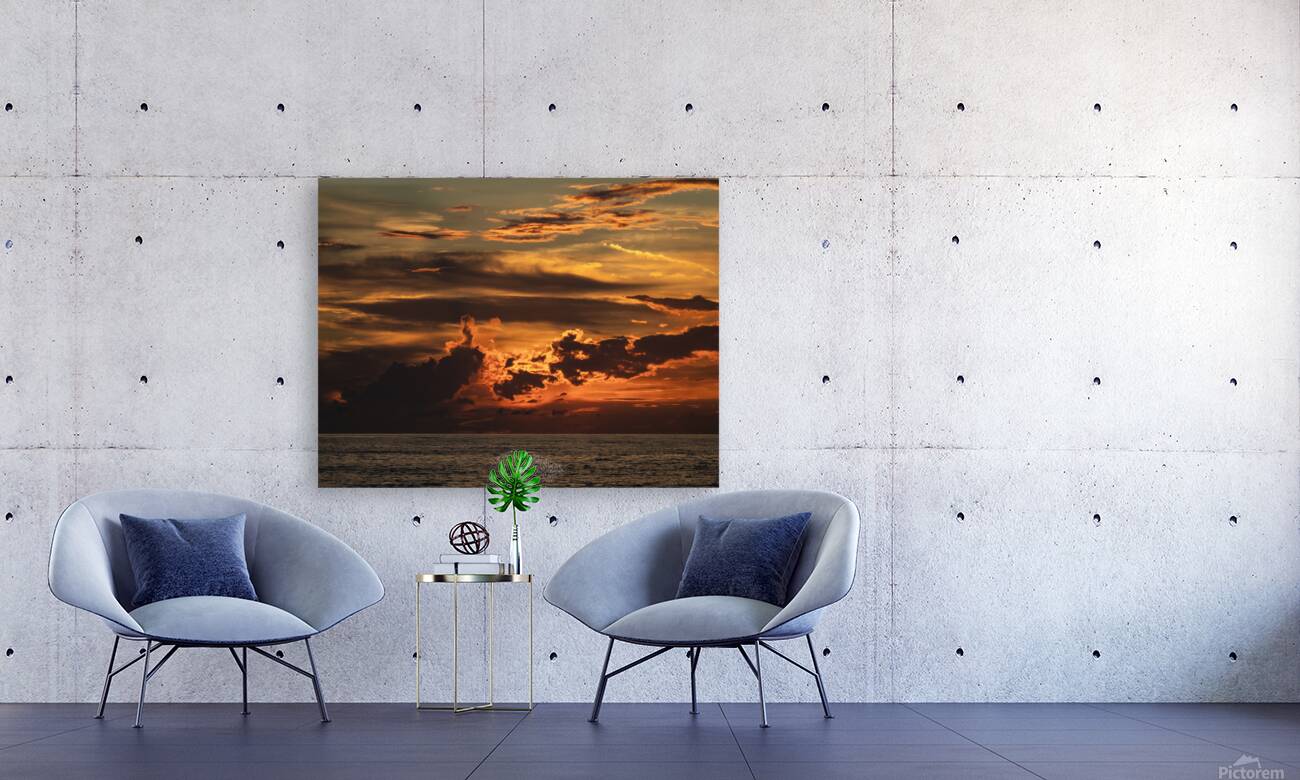 Gulf Sunset Reproduction