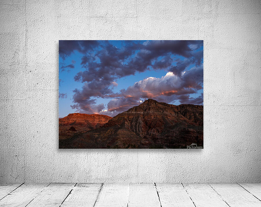 Virgin River Gorge Sunset  Wall Preview