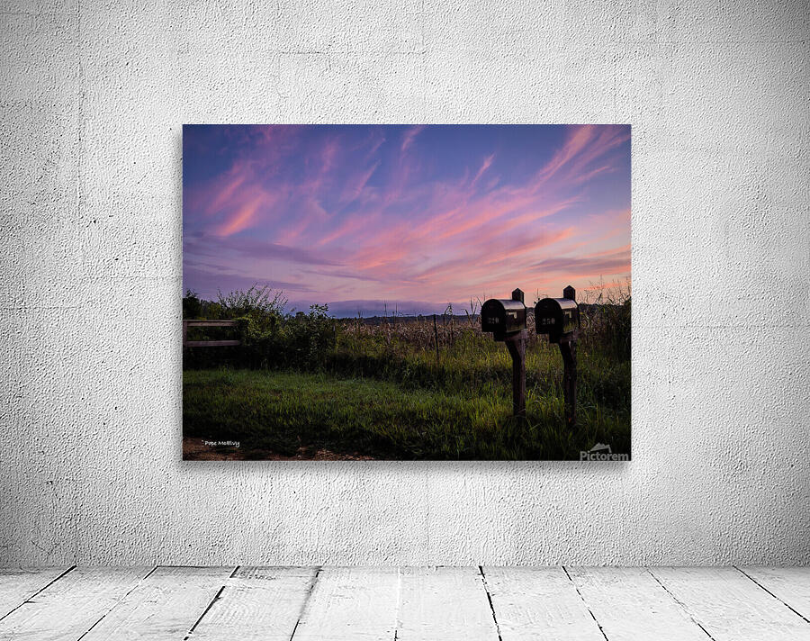 Rural Sunset Wall Preview