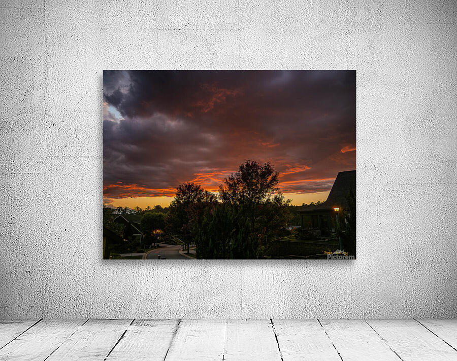 PBF Street Sunset Wall Preview
