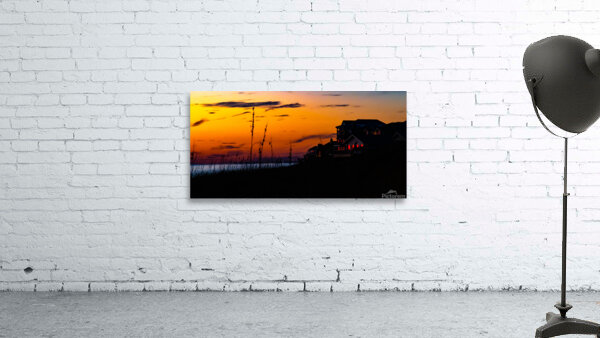 Sunset Reflection Wall Preview