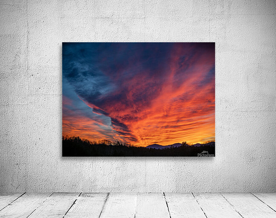 Sunset Explosion Wall Preview