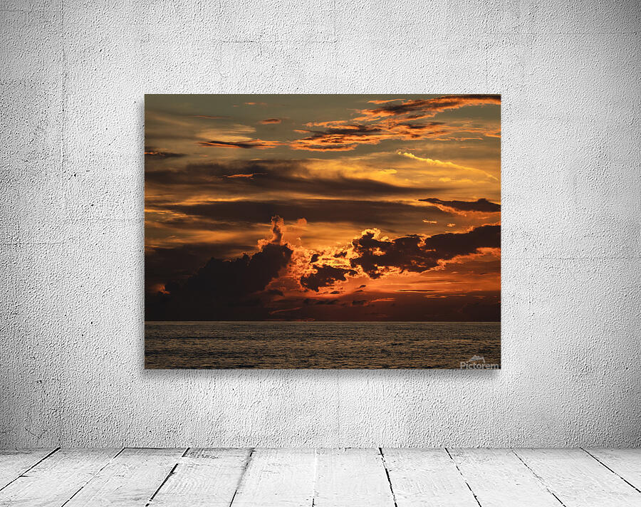 Gulf Sunset Wall Preview