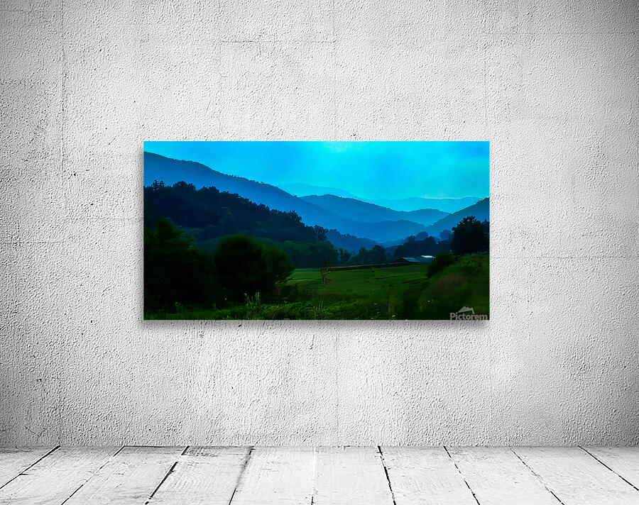 Wayah Rd View  Wall Preview