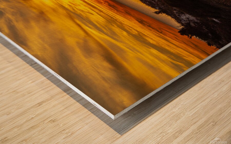 Gulf Coast Sunset 1 Wood print