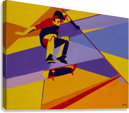 Flip It Canvas Print