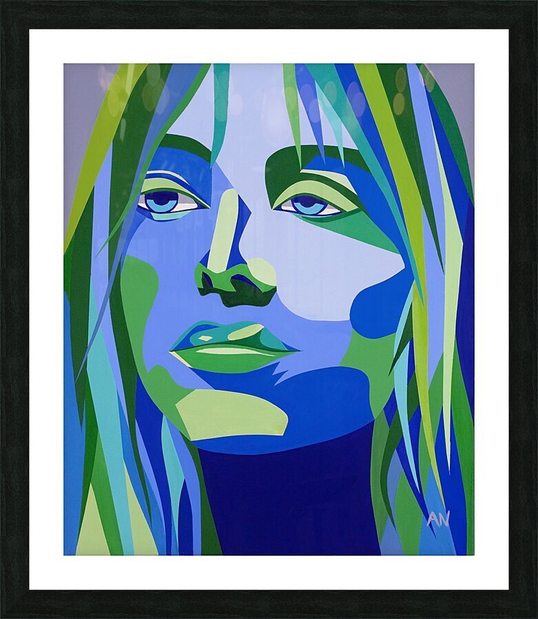 Billie Blue Picture Frame Printing