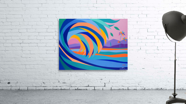 The whimsical wave Wall Preview