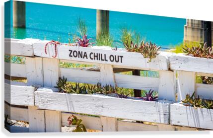 Zona Chillout Canvas Print