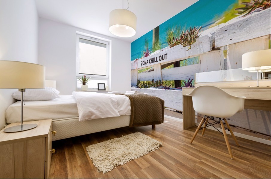 Zona Chillout Mural print