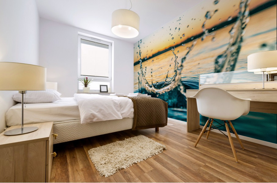 The Crown Mural print