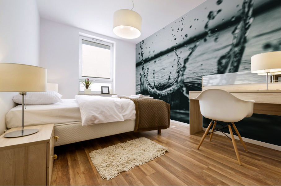 The Crown Mural print