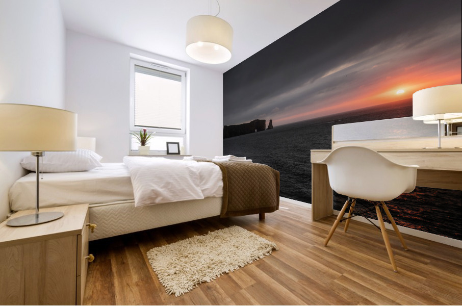 Rocher Perce Mural print