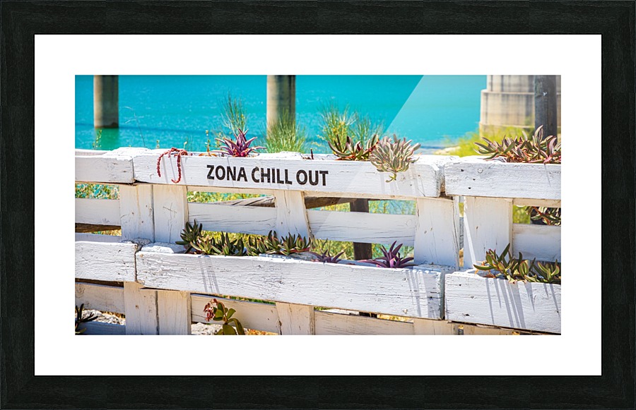 Zona Chillout Picture Frame print