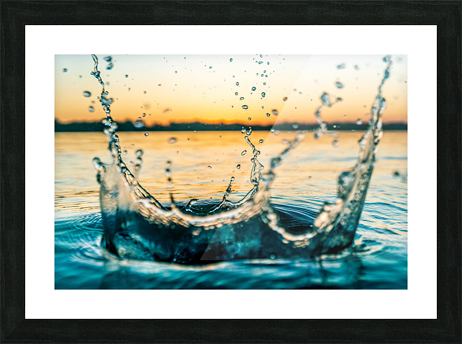 The Crown Picture Frame print