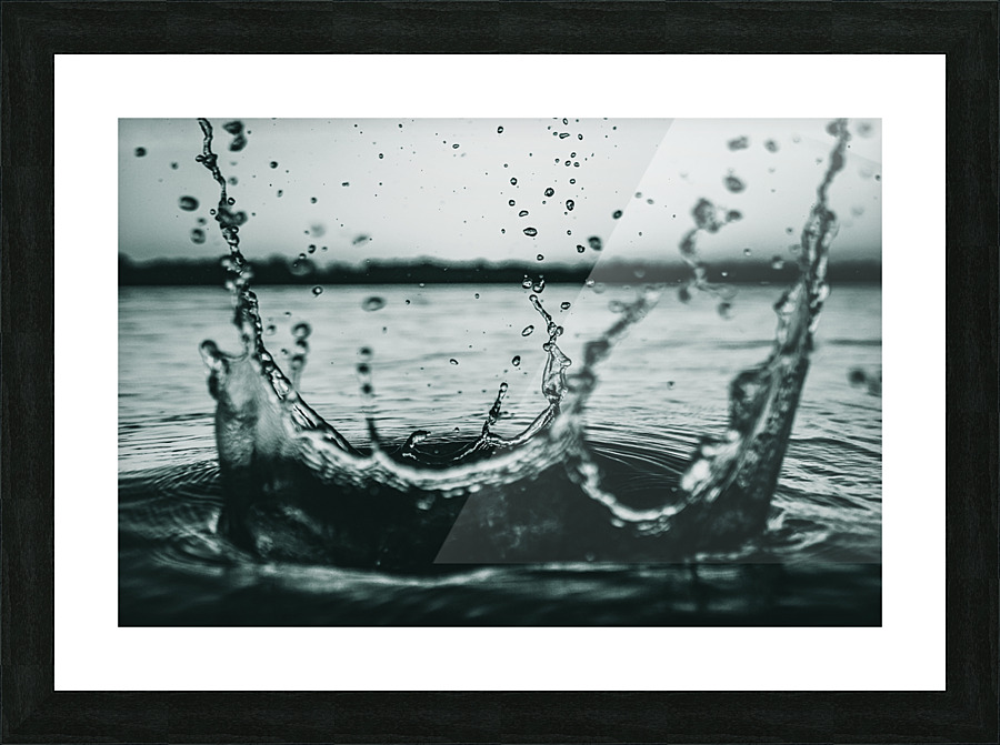 The Crown Picture Frame print