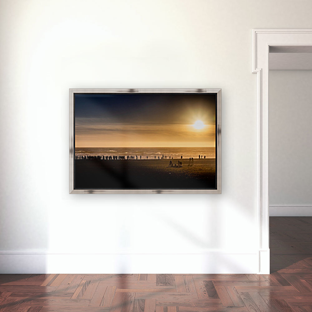 Ocean Beach Sunset Reproduction